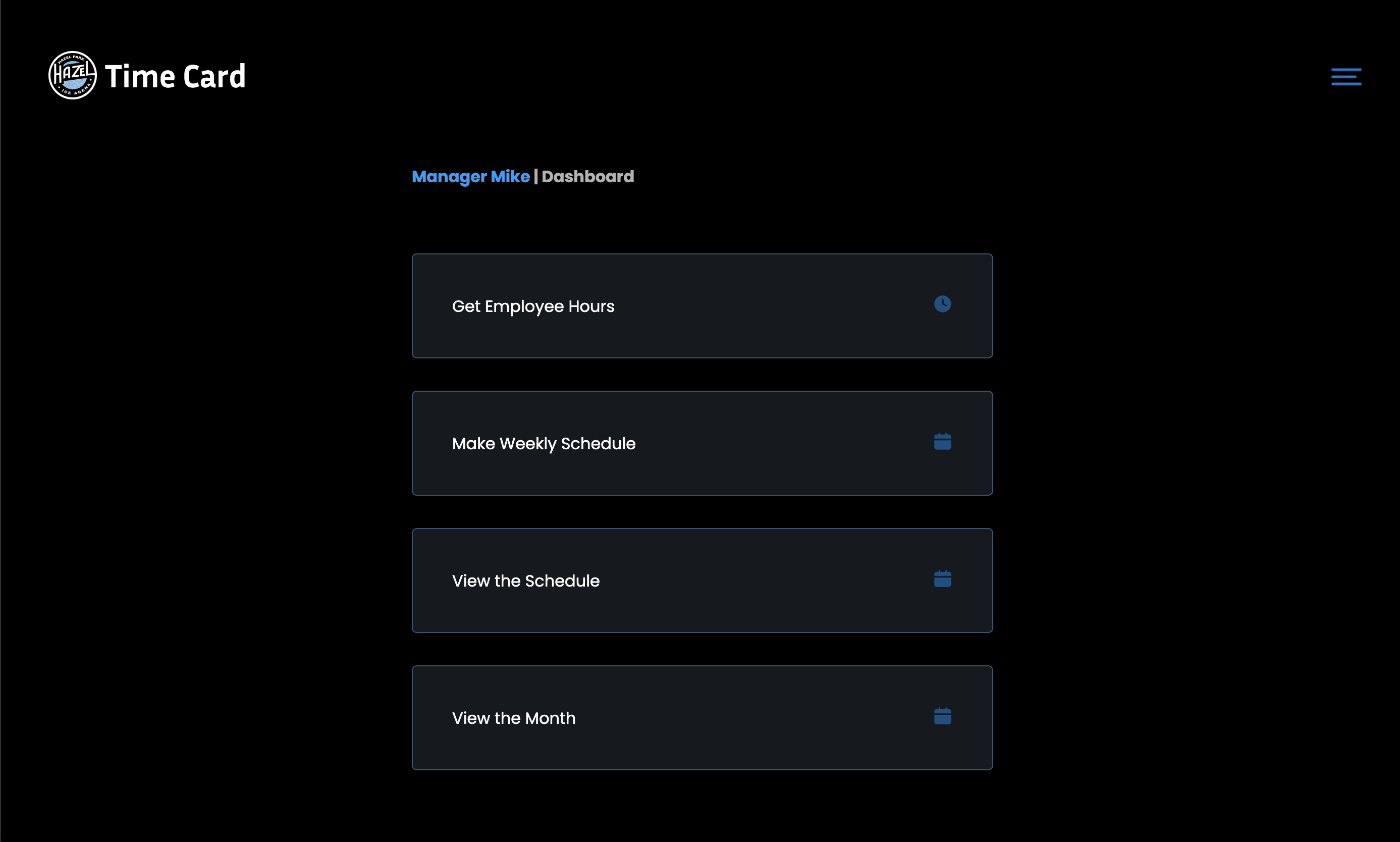 Viking Ice Arena Timekeeping App Screenshot